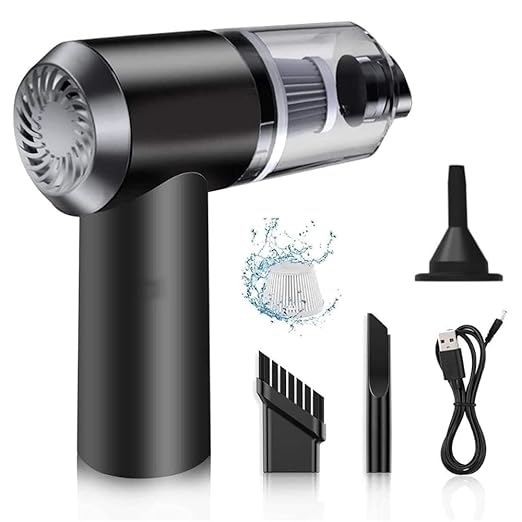 3-in-1 Portable Wireless Car Vacuum Cleaner