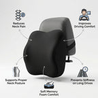 Orthopedic Neck Memory Foam Car Seat Cushion