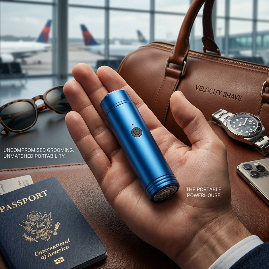 Pocket Size USB Rechargeable Shaver