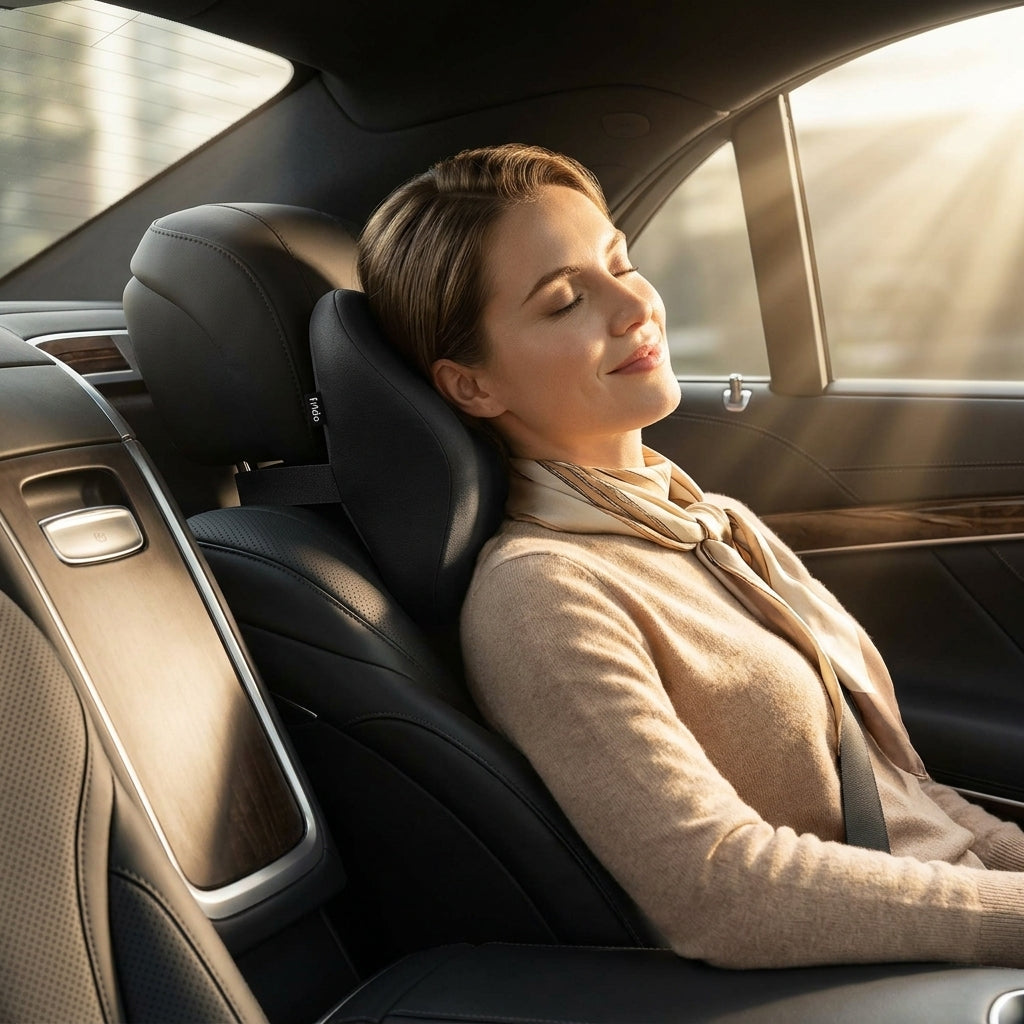 Orthopedic Neck Memory Foam Car Seat Cushion